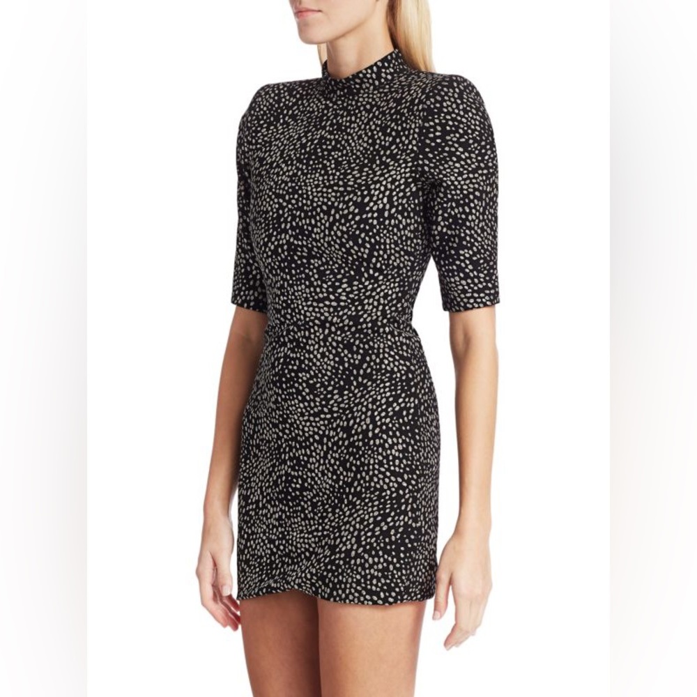 Alice Olivia Inka Dress Black Sparkly size 4